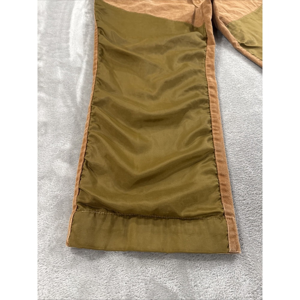 Vintage Game Winner Pants Mens 38x27 Upland Brush‎ Guard Double Knee Hunting - Picture 8 of 16